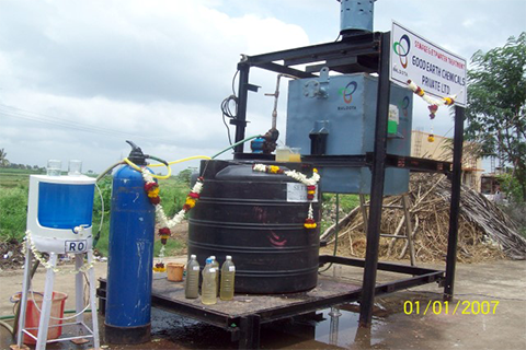 DOMESTIC SEWAGE WATER TREATMENT